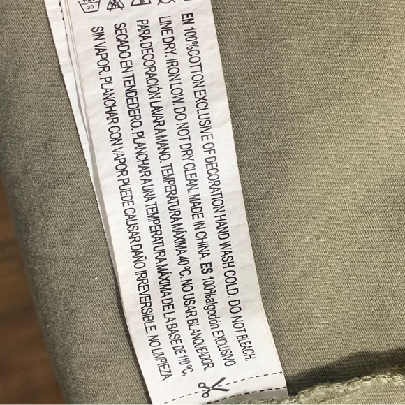 FOREVER 21 Rolling Stones Tour 1978 Camo Utility Vest Size M - Picture 11 of 11